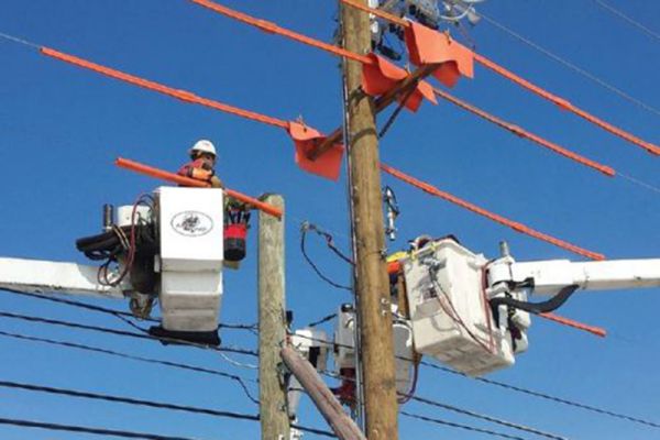 Polyethylene Overhead Line Cover